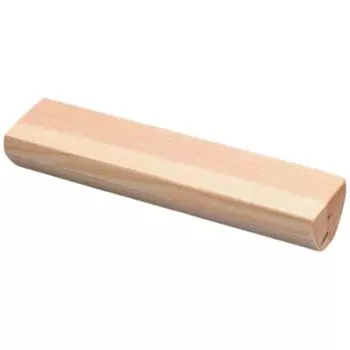 Premium Nigiri Sushi Shichifuku Cedar Clear Made in Japan J-kitchens Plate, Wooden, 1-1/2-inch, Stand, Coat, Shatter-Resistant,