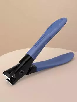 Premium Quality Nail Clippers and Nippers for Thick and Hard Nails with Splash Protection красный