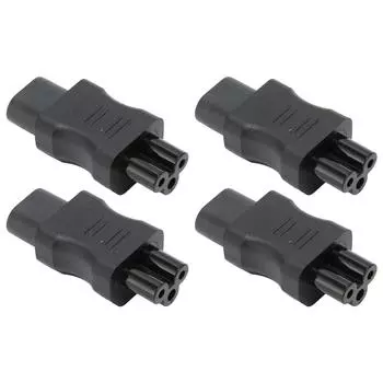 Преобразователь IEC320 C8 в IEC320 C5 10A 250V 2.5A 250V Адаптер шнура питания для ноутбука Адаптер питания ИБП