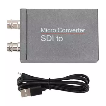 Преобразователь интерфейса мультимедиа SDI в HD с выходом SDI Loop Out Интерфейс мультимедиа SDI в HD Видео
