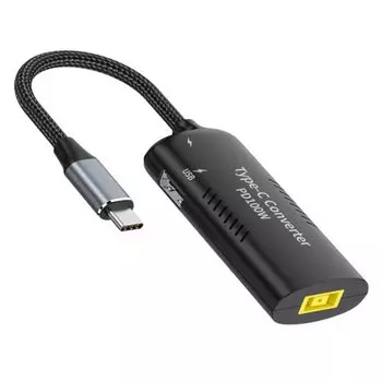Преобразователь питания USB C от Chenyang, прямоугольный блок питания Thinpad X1, вход USB C 100 Вт, выход 15 Вт Type C и 12 Вт Type A с эмулятором PD, триггерная зарядка
