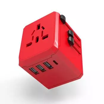 Преобразователь Plug Plug Play и многофункциональный MAX 5C 3.6A 100-240 В 5 В 18 Вт Материал зарядки ПК USB