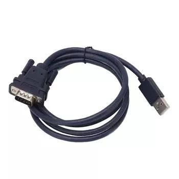 Преобразователь USB в RS232 1.1 2.0 3.0 Тип A в DB9 9-контактный последовательный разъем для Windows, длина 48 дюймов