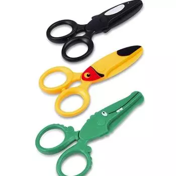 Preschool Training Scissors,Children Safety Pre-School Safety Scissors Art Craft Scissors чёрный