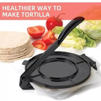 Пресс для тортильи, 8-дюймовый пресс для теста Pataconera Roti Maker, пресс для тако, сверхмощный, устойчивый к ржавчине, легкий