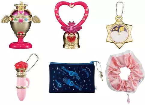 Pretty Guardian Sailor Moon Capsule Goods Deluxe2 Все 6 типов Набор