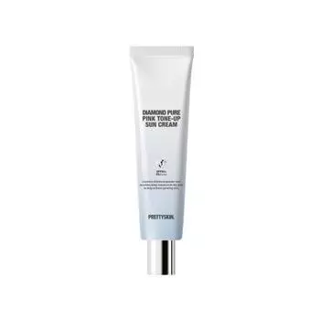 PRETTY SKIN Diamond Pure Pink Tone-Up Sun Cream SPF50 + PA ++++ 50мл