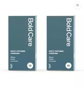 Презервативы Bold Care Multi-texture Condoms (Набор из 2, 20 презервативов)