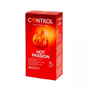 Презервативы Control Hot Passion с разогревающим эффектом 10 шт.
