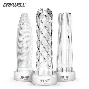 Презервативы DRY WELL, 3 шт., с шипами, многоразовые презервативы, мужской рукав для увеличения пениса, задержка члена, интимные товары, рукав для пениса