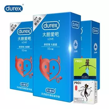 Презервативы Durex, 34 шт. в коробке, натуральный латекс, гладкие сексуальные смазки, презервативы M