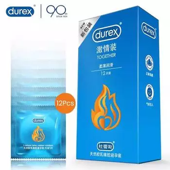 Презервативы Durex в упаковке 12 шт./коробка для взрослых