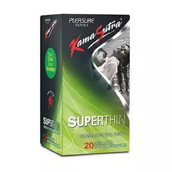 Презервативы KAMA SUTRA Pleasure Series для мужчин, сверхтонкие презервативы, сверхтонкие для натуральных ощущений, 20 премиальных презервативов