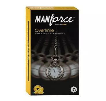 Презервативы Manforce Condom Overtime Pineapple 10 презервативов