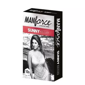 Презервативы Manforce Sunny Edition со вкусом премиум-класса для мужчин | 3-в-1: ребристый, точечный,