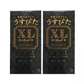 Презервативы Rich Usupita XL 12 штук x 2 коробки Япония Медицина