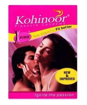 Презервативы розовые (10 шт), Pink Condoms, Kohinoor