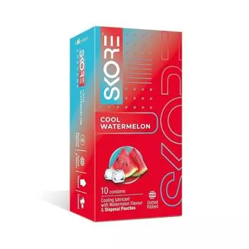 Презервативы Score Cool Watermelon 10шт (1 упаковка)