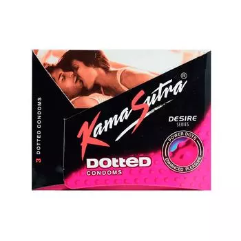 Презервативы точечные (3 шт), Dotted Condoms, Kamasutra