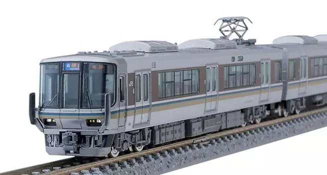Пригородный поезд серии TOMIX N Gauge 223-2000, набор из 6 вагонов, 6 вагонов, 98393, модель поезда