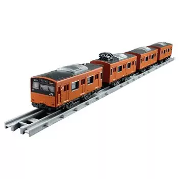 Пригородный поезд Takara Tomy Plarail Real Class 201 Series West (JR Оранжевый)