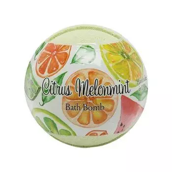 Primal Elements Bath Bomb Citrus Melon 136г, Корейский уход за телом Citrus Melon Mint 136g