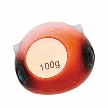 Приманка DAIWA Tairaba Beniga Bay без каучука TG Head 80г Beniga Orange