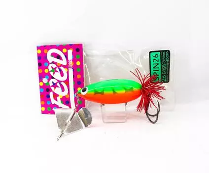 Приманка для корма Spin 26 Hand Made Wood Frog Floating Lure 26 грамм 5 (1005)