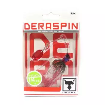 Приманка для спиннера Jackall Deraspin 1/4 унции Огненное погружение (7190)