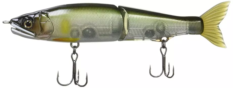 Приманка GAN CRAFT Ayuya Jointed Claw 128 F #01 Ayu.