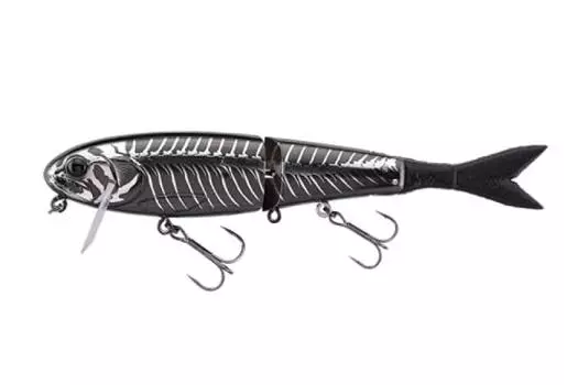 Приманка Jackal Bass Blast Bone Jr.SF Black/Chrome