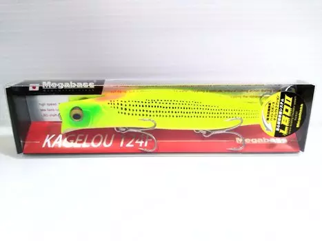 Приманка Megabass KAGELOU 124 DO CHART KONOSHIRO (SP-C) Вер.