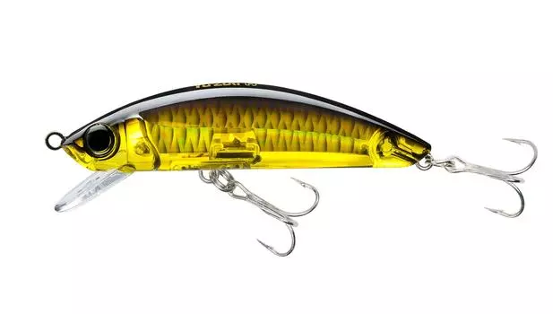 Приманка Minnow Floating 3D Inshore Minnow 90 мм HGBL 12 г ЧЕРНЫЙ Сибас YO-ZURI (F) Вес: R1212-HGBL-ЗОЛОТО