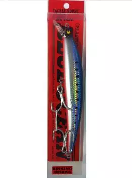 Приманка TackleHouse Minnow Blue Ocean Sinking Works 175 мм 58 г Sardine Silver Berry BK175SW K-TEN Holo/Red #RS14R