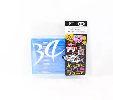 Приманка Thirty Four Soft Lure Ultra Soft Jr 1,3 дюйма, 8 шт. в упаковке Hanachirashi (7870)