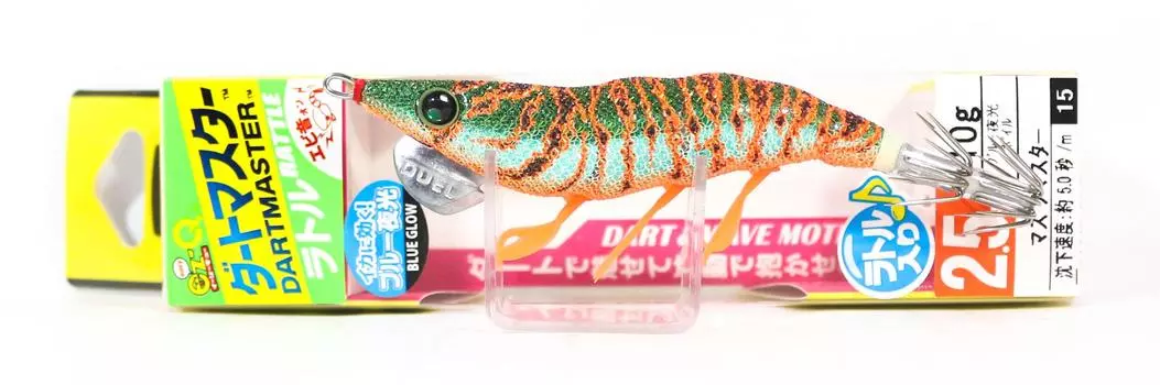 Приманка Yo Zuri Egi EZ-Q Dartmaster Rattle Squid Jig, размер 2,5 A1740-BLM (3222)