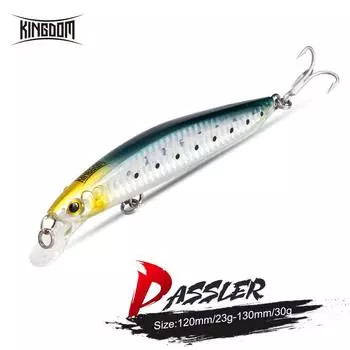 Приманки для рыбалки Kingdom FLOATING MINNOW Reflect STEEL BALL Casting/Vibration 7502 23g