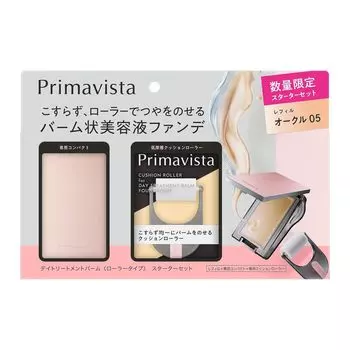 Primavista Дневной лечебный бальзам Стартовый набор Охра 05 Roller Type