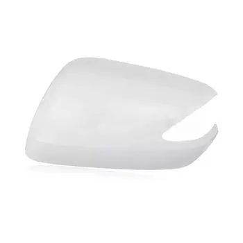 Primer Left Driver Side Rear View Mirror Cover W/Holes For Honda Fit Jazz 2009-2013
