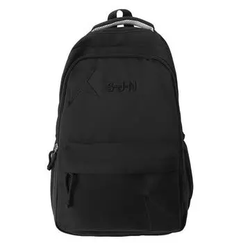 Print Pointed Five Star Student Backpack Simple Ergonomic Carry System School