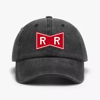 Printed Baseball Cap Unisex Retro Washed Distressed Sun Hat Outdoor Fashion Accessory Hat for Men Women