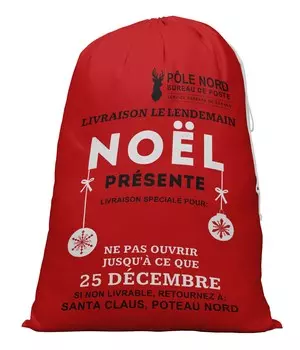 Printtoo 2 Pcs Santa Gift Sack for Kids Presents Xmas Bag Christmas Sack Personalized Bags Large 27x20 Inch 27 x 20 Inches бежевый