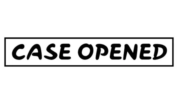 Printtoo Case Opened Self Inking Rubber Stamp Pre-Inked Office Stamp- Home Office Business Канцелярские товары, черный- 42 x 9 чёрный