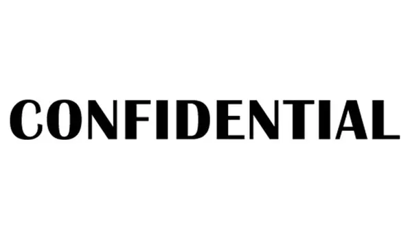 Printtoo Confidential Self Inking Rubber Stamp Pre-Inked Office Stamp - Home Office Business Канцелярские товары, черный - 42 x 9 чёрный