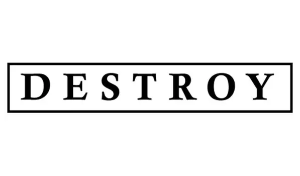 Printtoo Destroy Self Inking Rubber Stamp Pre-Inked Office Stamp - Home Office Business Канцелярские товары, черный - 42 x 9 чёрный