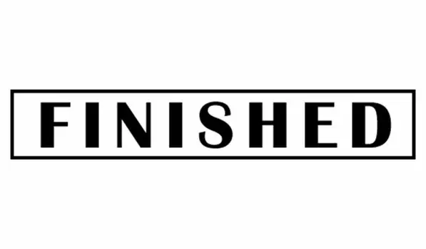 Printtoo Finished Self Inking Rubber Stamp Pre-Inked Office Stamp - Home Office Business Office, Black - 42 x 9 чёрный