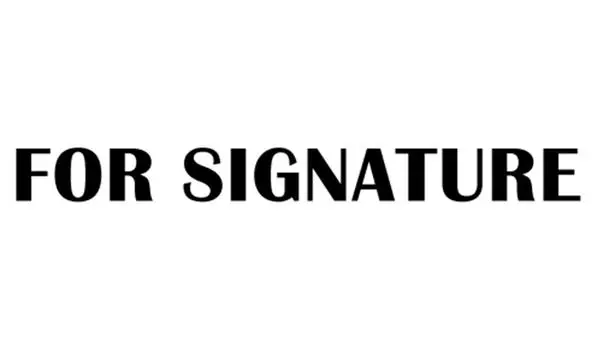 Printtoo For Signature Self Inking Rubber Stamp Pre-Inked Office Stamp - Home Office Business Канцелярские товары, черный - 42 x 9 чёрный