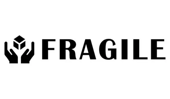 Printtoo Fragile Self Inking Rubber Stamp Pre-Inked Office Stamp - Home Office Business Канцелярские товары, черный - 42 x 9 чёрный