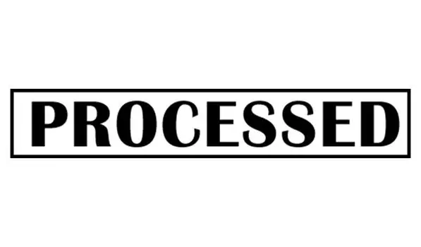 Printtoo Processed Self Inking Rubber Stamp Pre-Inked Office Stamp- Home Office Business Office, Black- 42 x 9 чёрный