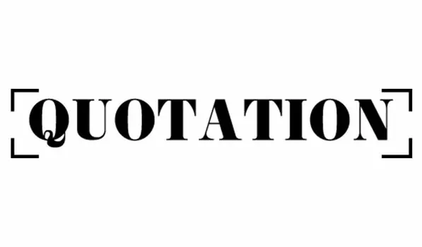 Printtoo Quotation Self Inking Rubber Stamp Pre-Inked Office Stamp - Home Office Business Канцелярские товары, черный - 42 x 9 чёрный